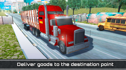 German Euro Truck Driving Simulator 3D screenshot 2