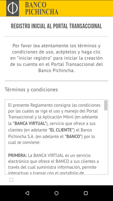 Banco Pichincha screenshot 4