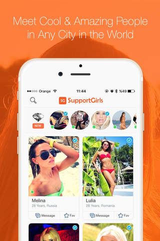 SupportGirls -Meet Amazing & Cool People Globally screenshot 2