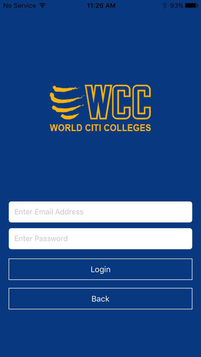 WCC Mobile App screenshot 2