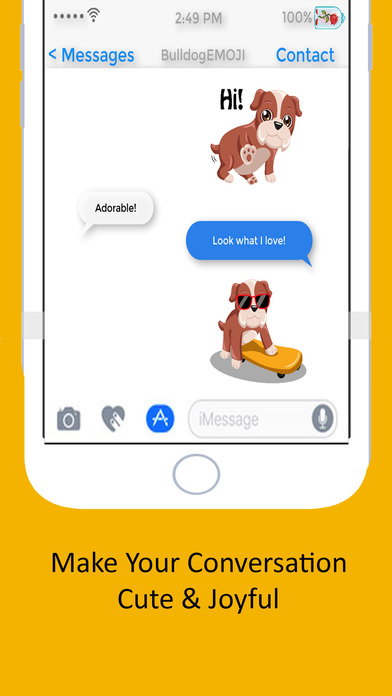 BulldogEMOJI - Bulldog Emojis screenshot 2