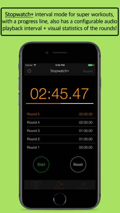 Workout Timer - interval training Tabata fitness screenshot 2