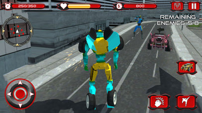 Monster Hero Car Transformation - Pro screenshot 4