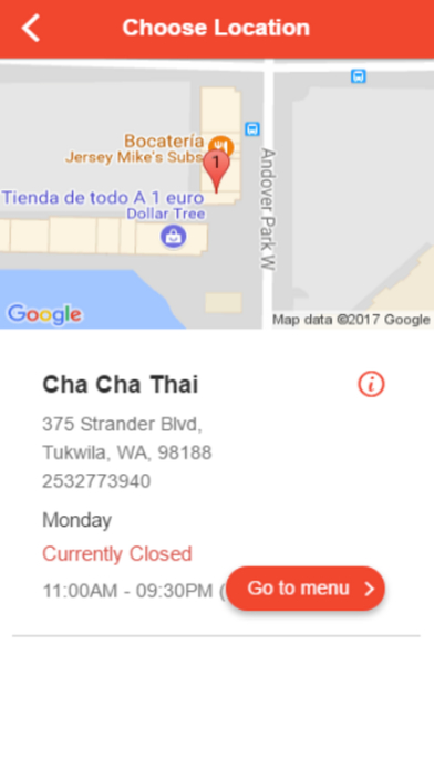 Cha Cha Thai screenshot 2