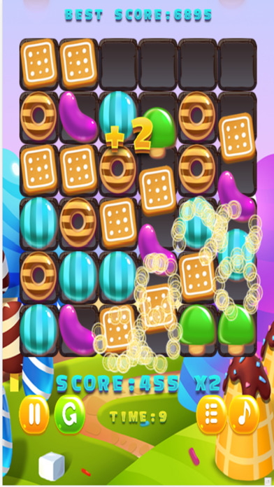 Candy Lollipops Match 3 screenshot 2