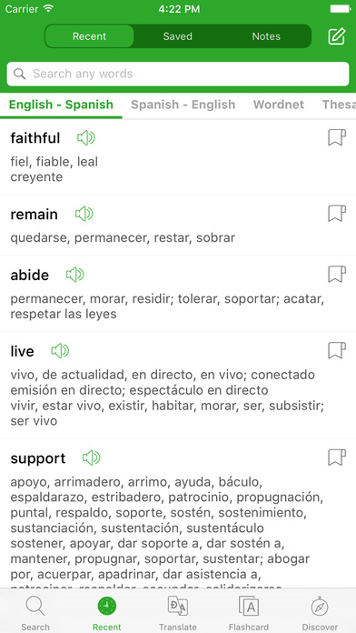 English to Spanish Translator & Spanish dictionary screenshot 3