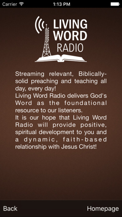 Living Word Radio screenshot 3