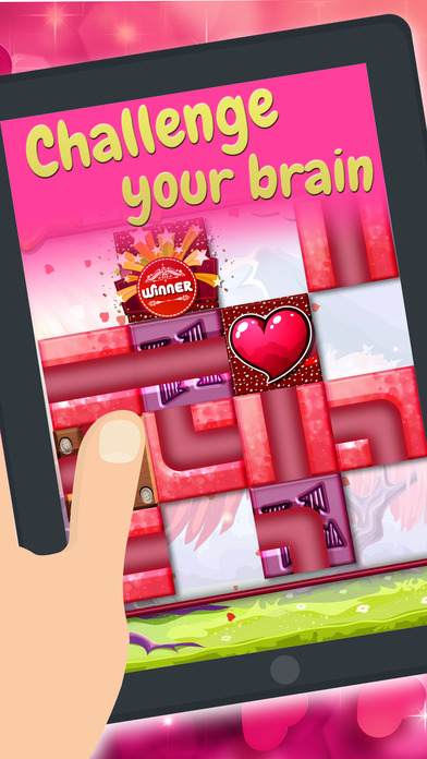 Rolling Connect Puzzle Game For Hearts Themes screenshot 2