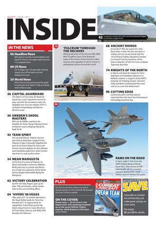 Combat Aircraft #1 airforce, military aviation mag screenshot 2