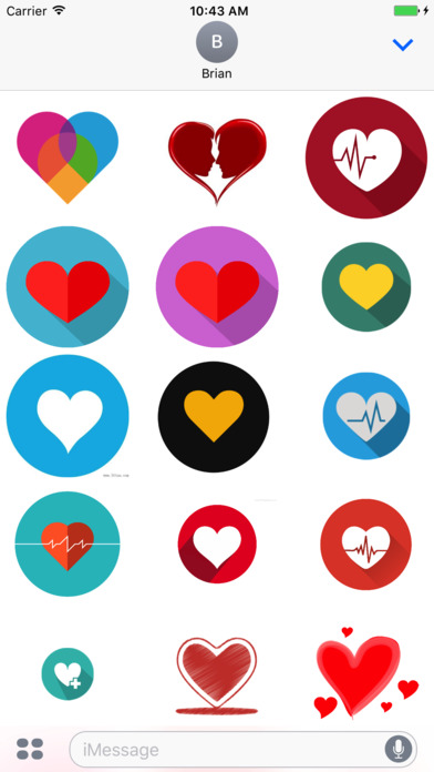 Sweetie Heart Love Stickers screenshot 4