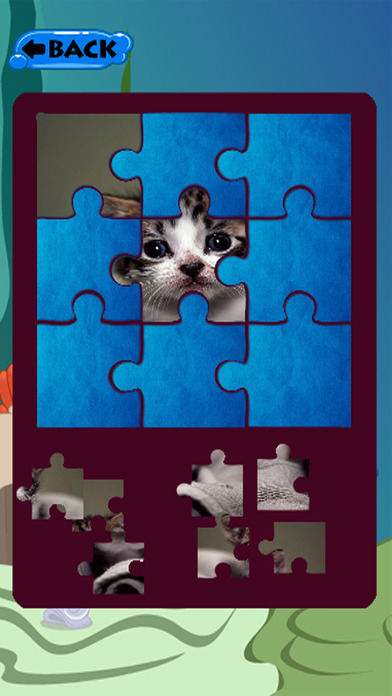 Little Cat Images Jigsaw Puzzles For Children Game screenshot 3