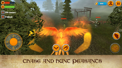 Phoenix Fantasy Fire Bird Simulator 3D screenshot 3