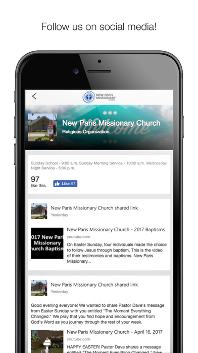 New Paris Missionary Church screenshot 3