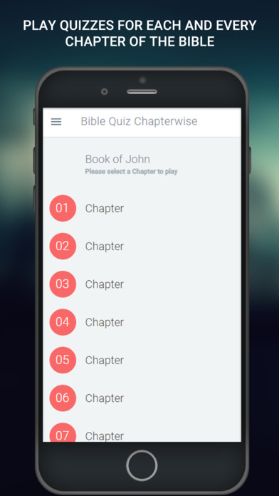 Bible Quiz Chapterwise screenshot 2