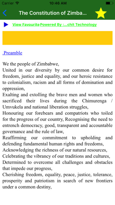 The Constitution of Zimbabwe screenshot 3