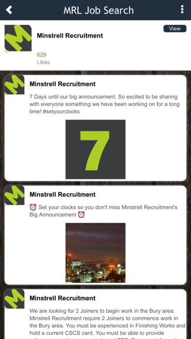 Minstrell Recruitment Ltd screenshot 3