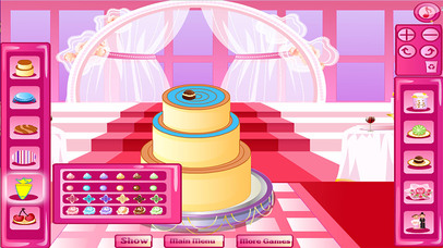 العاب طبخ كعكة الزفاف الكبيرة العاب بنات screenshot 4
