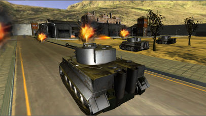 Tank Battle Arena War 3D - Shoot for City Survival screenshot 2