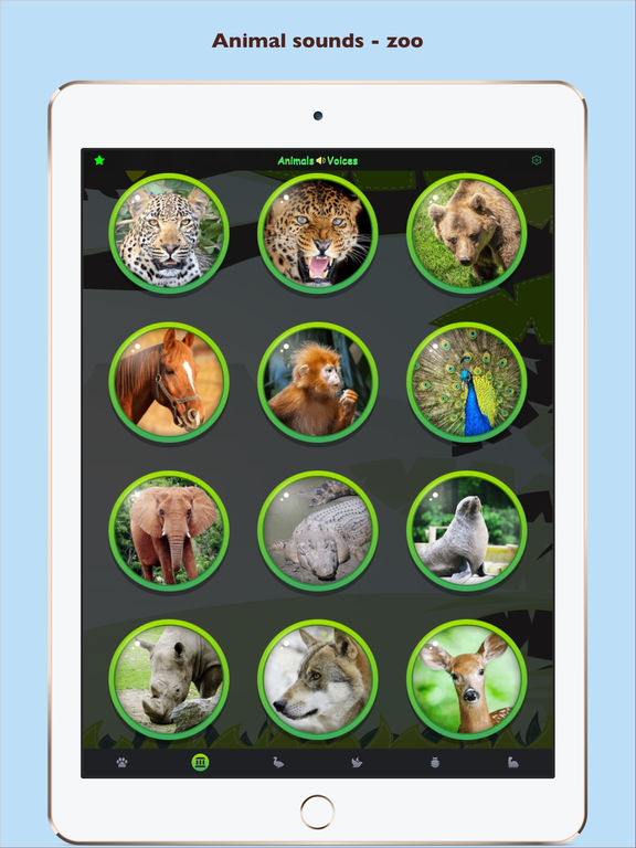 App Shopper Animal Voices Box Natural Animal Sounds Library (Education)
