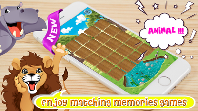 Animals Matching for Kids - Memories training Game screenshot 4