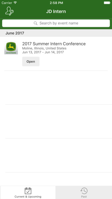 John Deere Summer Intern Conference screenshot 2