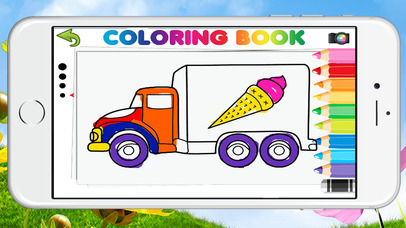 Food & Animal Coloring Pages - Easy Coloring Book screenshot 4