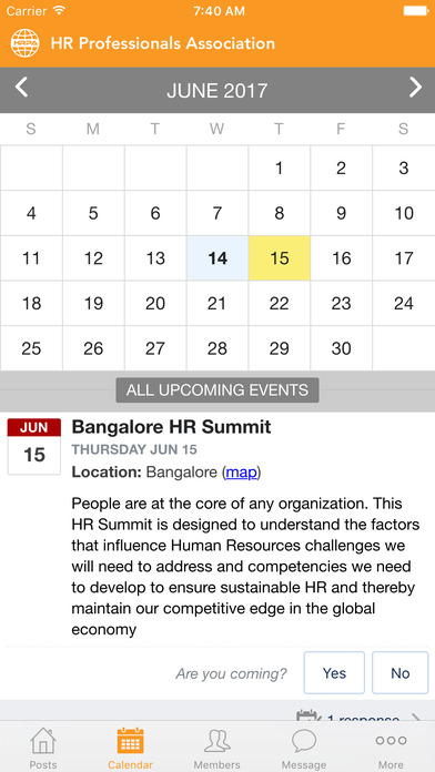 HR Professionals Association screenshot 3