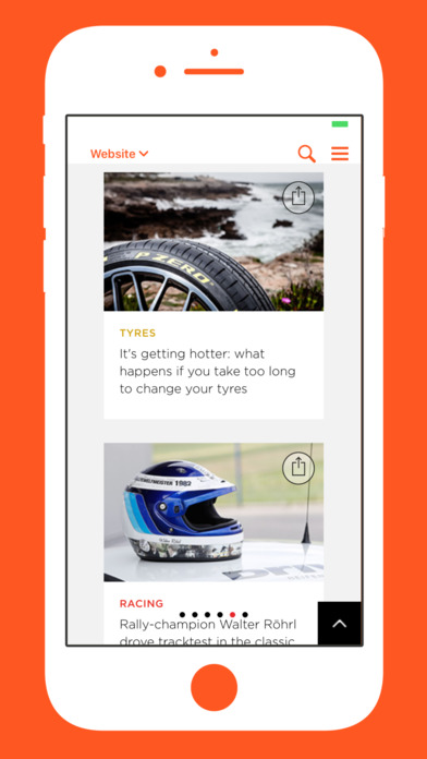 The IAm Pirelli Tires App screenshot 4