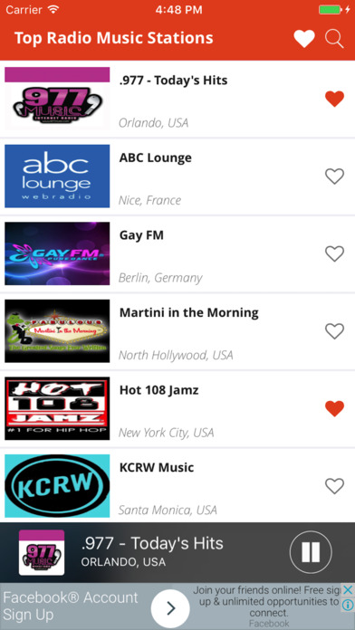 Top 100 Radio Stations Music, News in the World FM screenshot 2