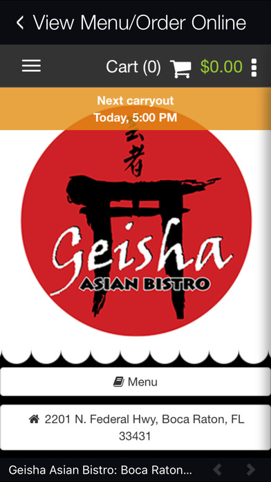 Geisha Asian Bistro screenshot 4