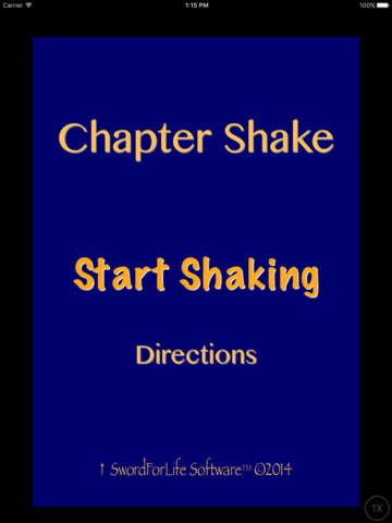 Bible Chapter Shake screenshot 4