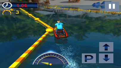 Free Speed Boat Ocean Ride Simulation screenshot 2