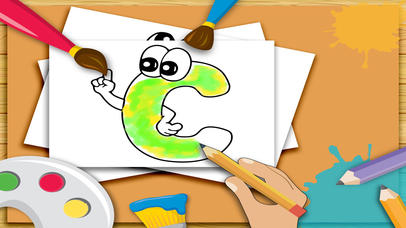Coloring Book for Kids: Learn ABC screenshot 4