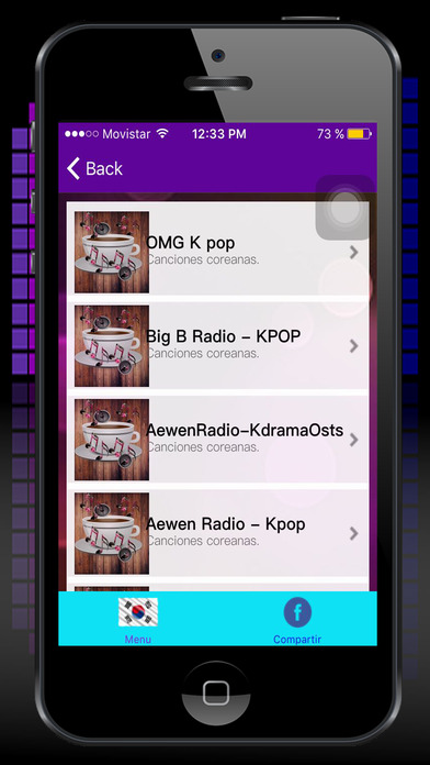 Musicas Coreanas screenshot 2