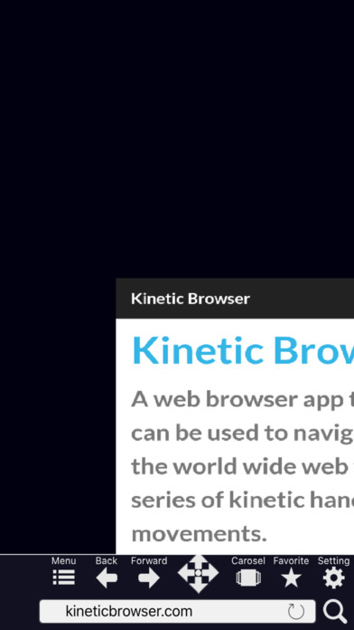 Kinetic Browser HD screenshot 4