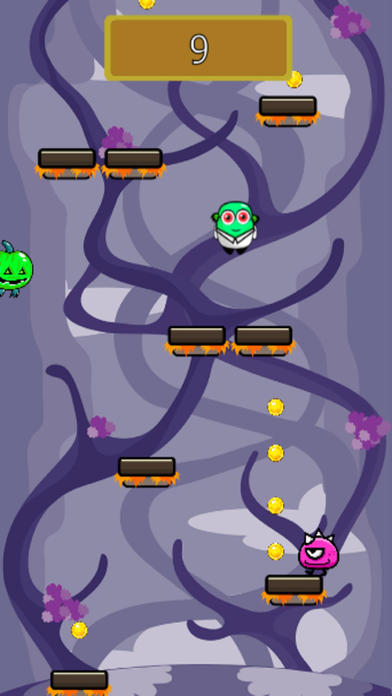 Cartoony Forest Villains Jump screenshot 3