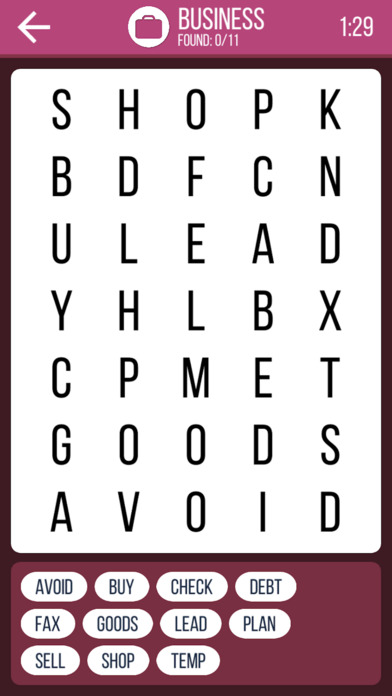 Word Finder - Word search puzzle game screenshot 2