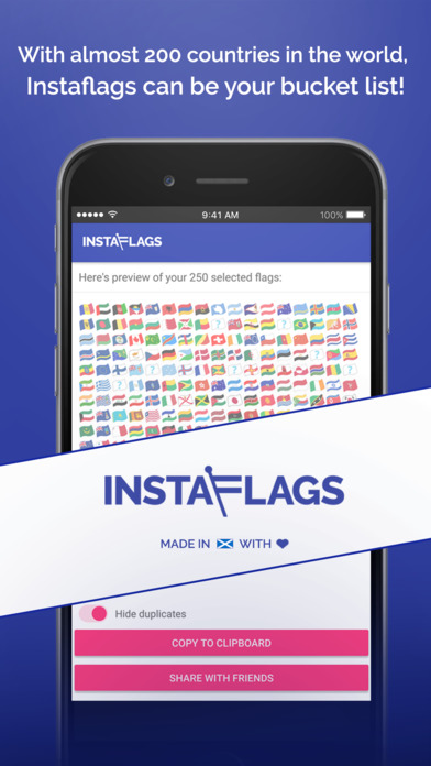 Instaflags - Travel emojis screenshot 3