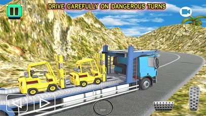 Off Road Cargo Trailer Truck Transporter 3D game screenshot 4