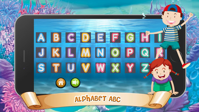 Sea animas puzzle vocabulary and alphabet ABC screenshot 2
