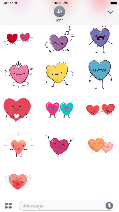 Heart Sticker screenshot 4