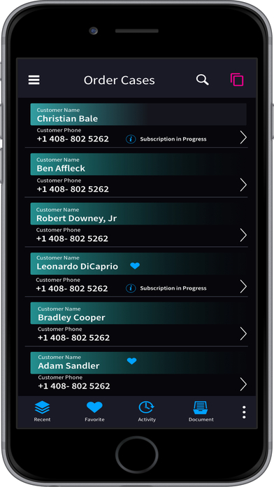 ActiveMatrix BPM Mobilespace screenshot 3