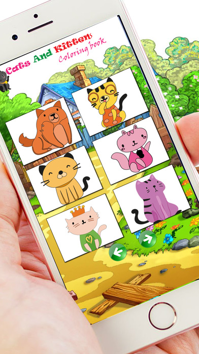 Cats And Kittens Coloring book For kids and Toddle screenshot 3