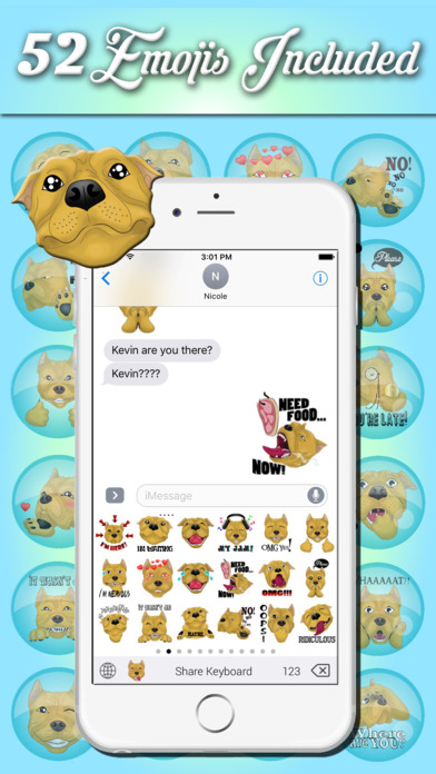 Pitbull Emojis screenshot 3
