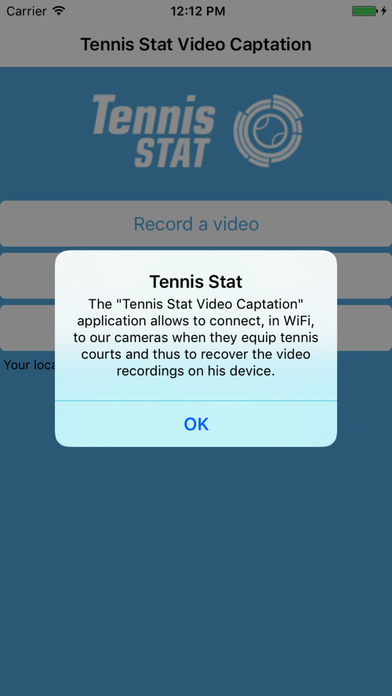 Tennis Stat Video Captation screenshot 2