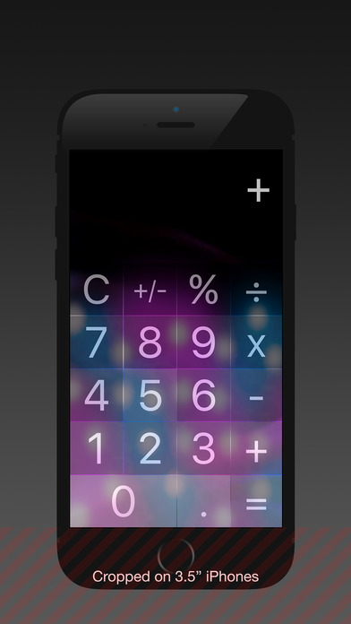 Calculator HD Colors screenshot 2