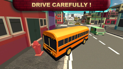 Pick & drop Kids School Bus Offroad Simulator Game screenshot 4