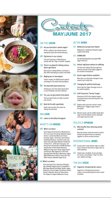 The Australian Vegan Magazine screenshot 2