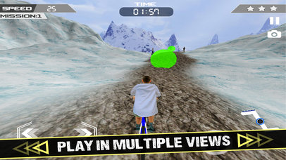 BMX Bicycle - Hill Rider 3D screenshot 3