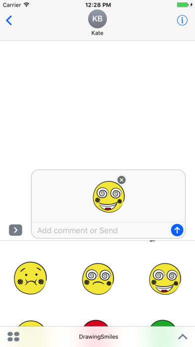 Top Emoji Stickers for Message screenshot 4